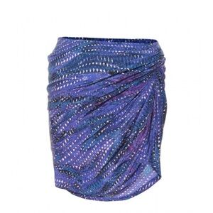 See By Chloe Blue Asymmetrical Skirt